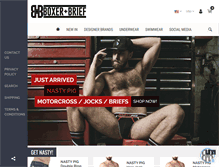 Tablet Screenshot of boxerandbrief.com